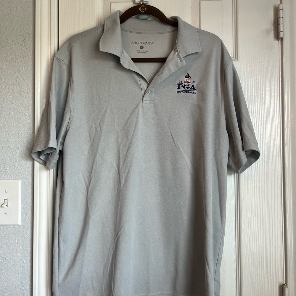 PGA 2022 Southern Hills Gray Polo Shirt
